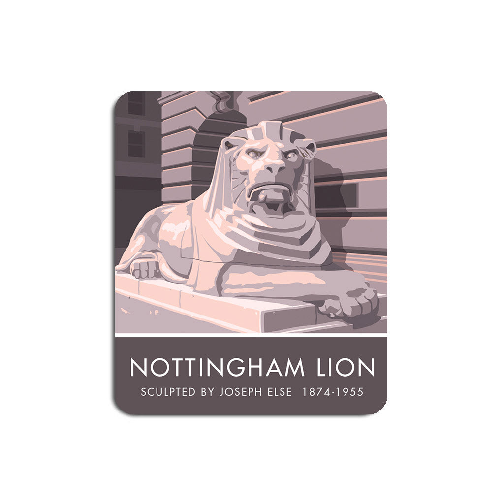 Nottingham Lion Mouse Mat