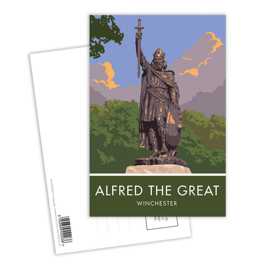 Alfred The Great Postcard Pack of 8