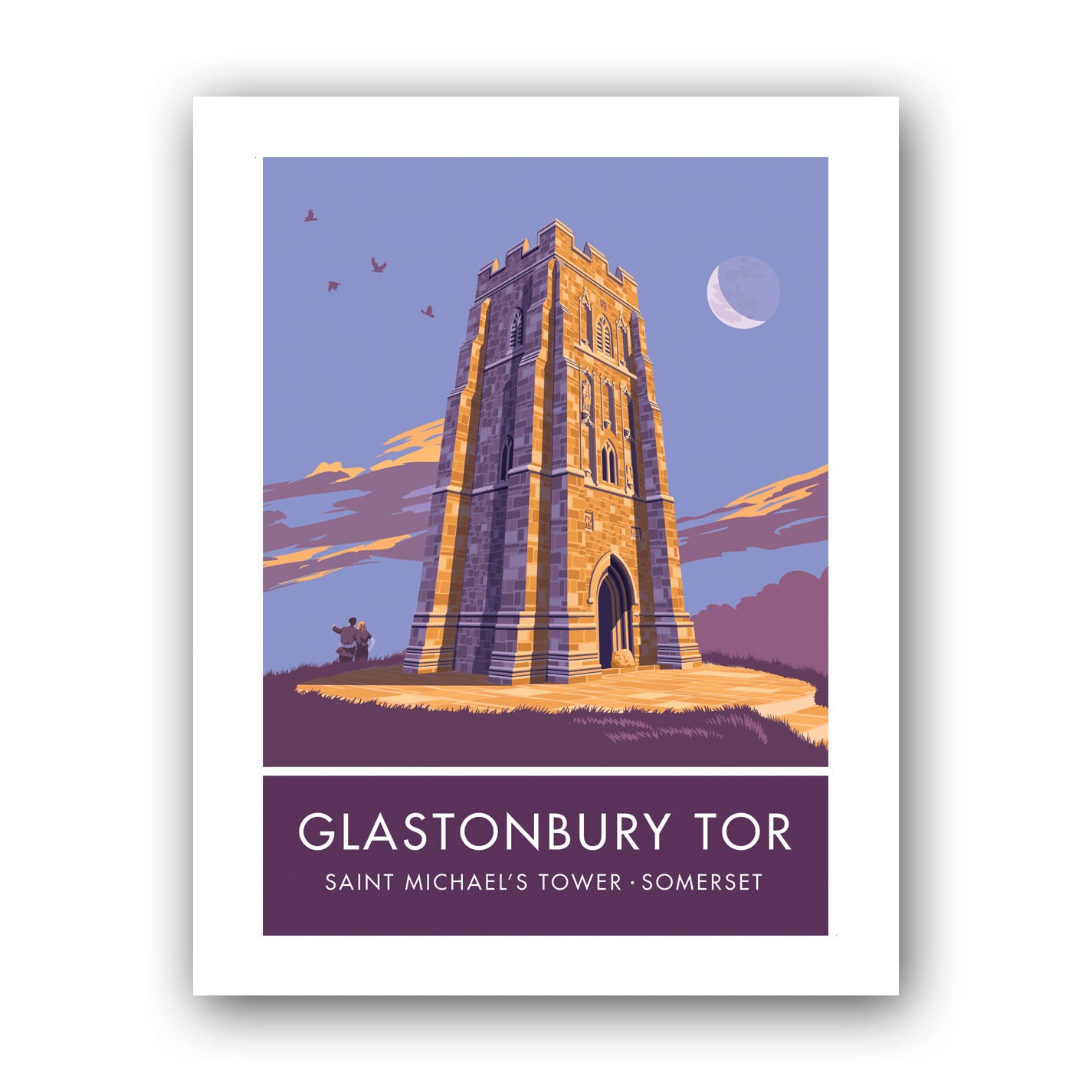Glastonbury Tor Art Print