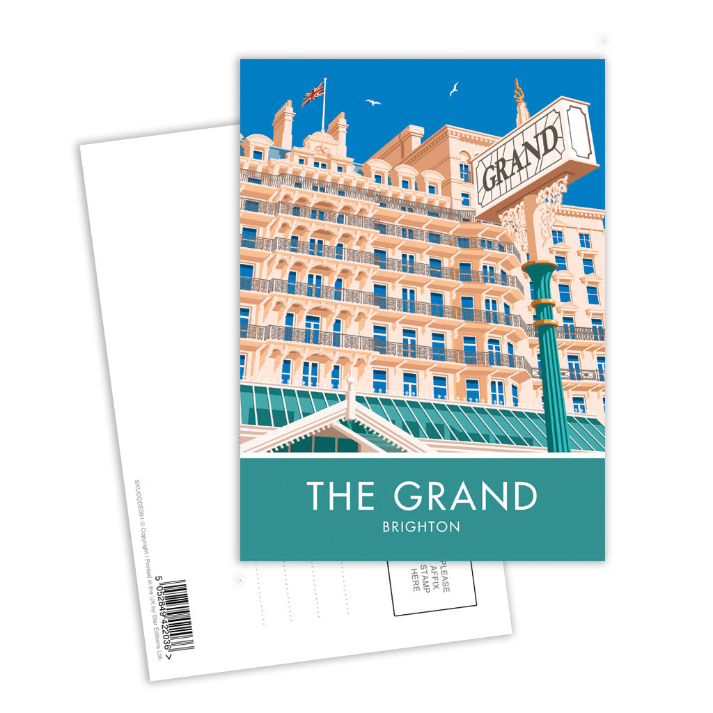 The Grand Postcard Pack of 8