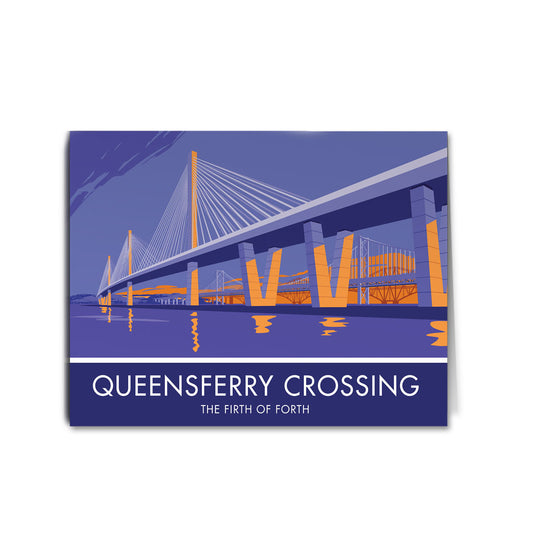 Queensferry Crossing, Firth of Forth Greeting Card 7x5