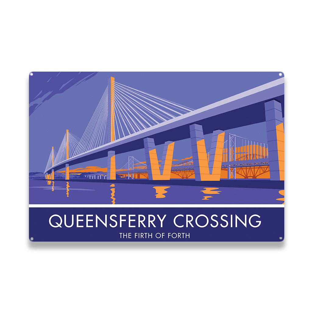 Queensferry Crossing, Firth of Forth Metal Sign