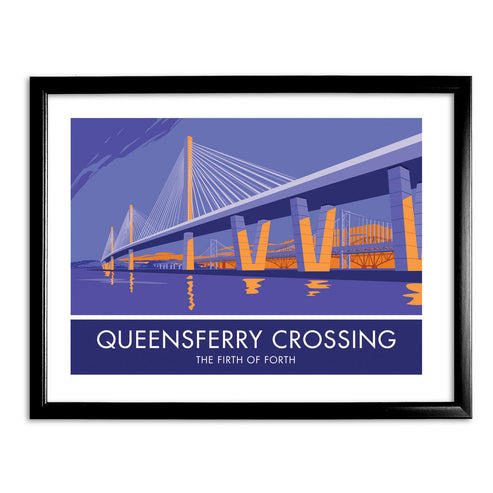 Queensferry Crossing, Firth of Forth Art Print