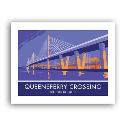 Queensferry Crossing, Firth of Forth Art Print