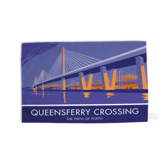 Queensferry Crossing, Firth of Forth Tea Towel