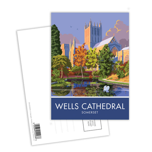 Wells Cathedral, Somerset Postcard Pack of 8