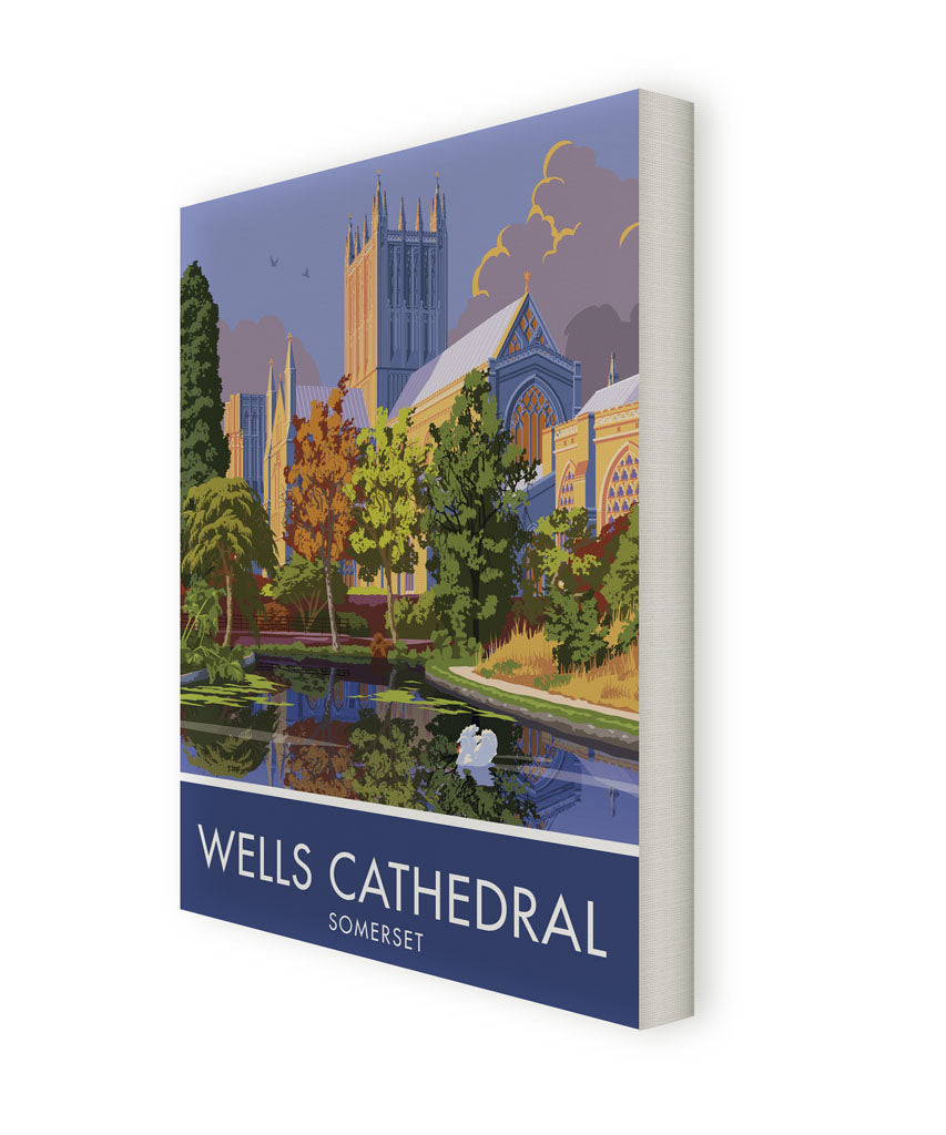 Wells Cathedral, Somerset Canvas