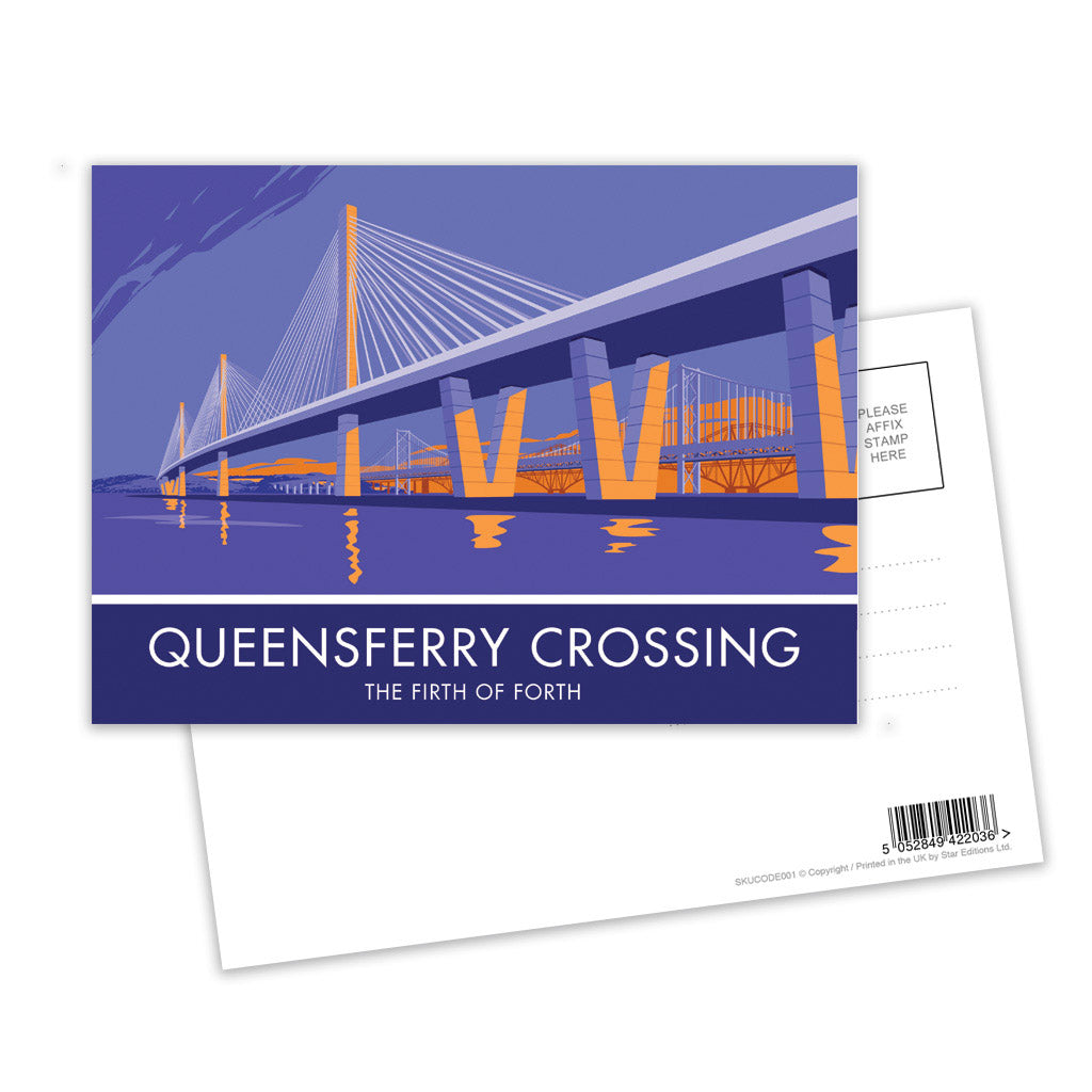 Queensferry Crossing Postcard Pack of 8