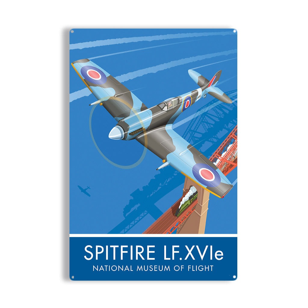 Spitfire LF.XVle Metal Sign