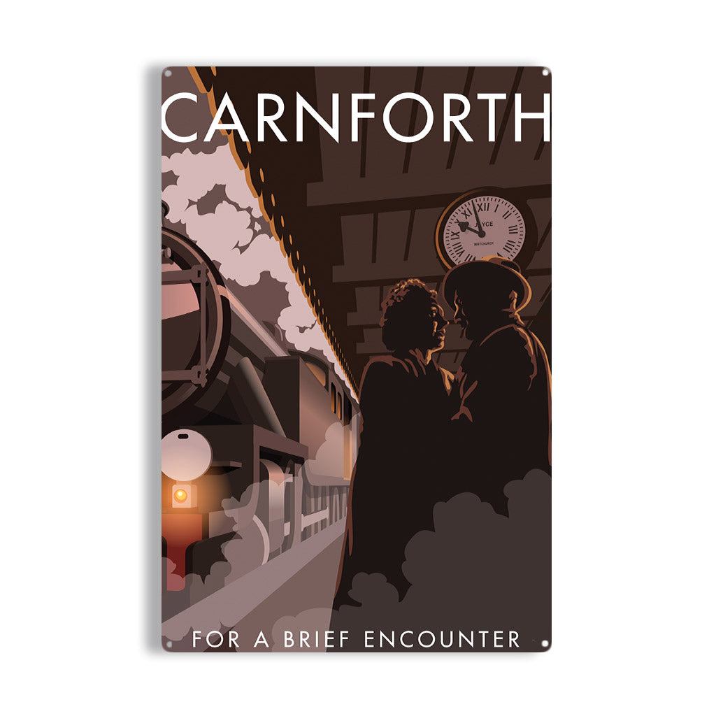 Carnforth Metal Sign