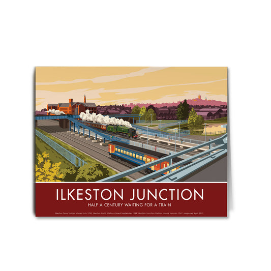 Ilkeston Junction Greeting Card 7x5