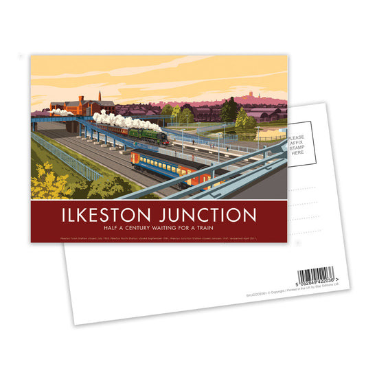 Ilkeston Junction Postcard Pack of 8