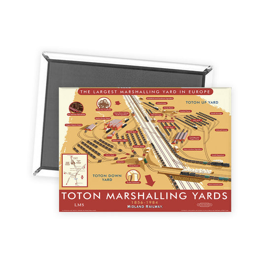 Toton Marshalling Yards Magnet