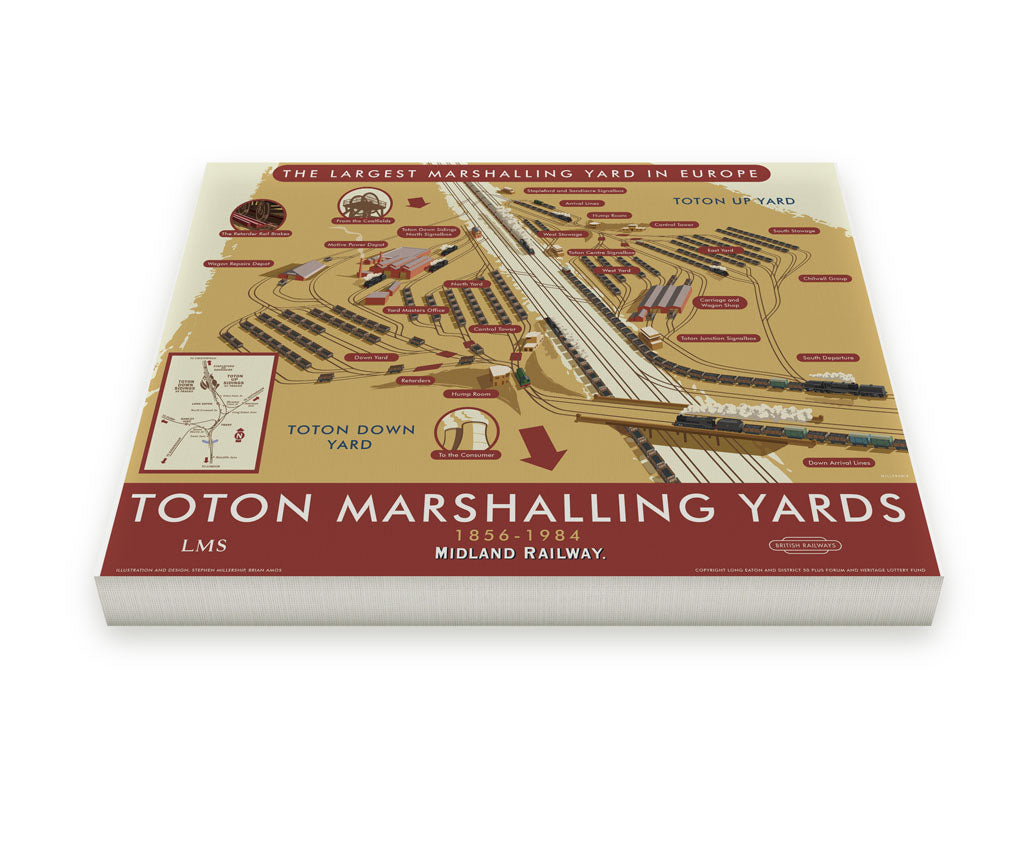 Toton Marshalling Yards Canvas