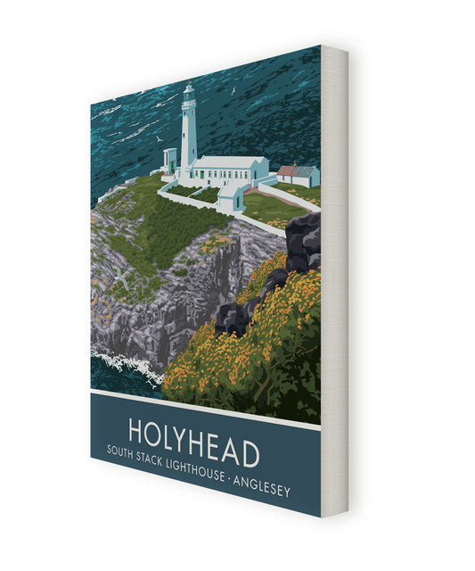 Holyhead, South Stack Lighthouse Canvas