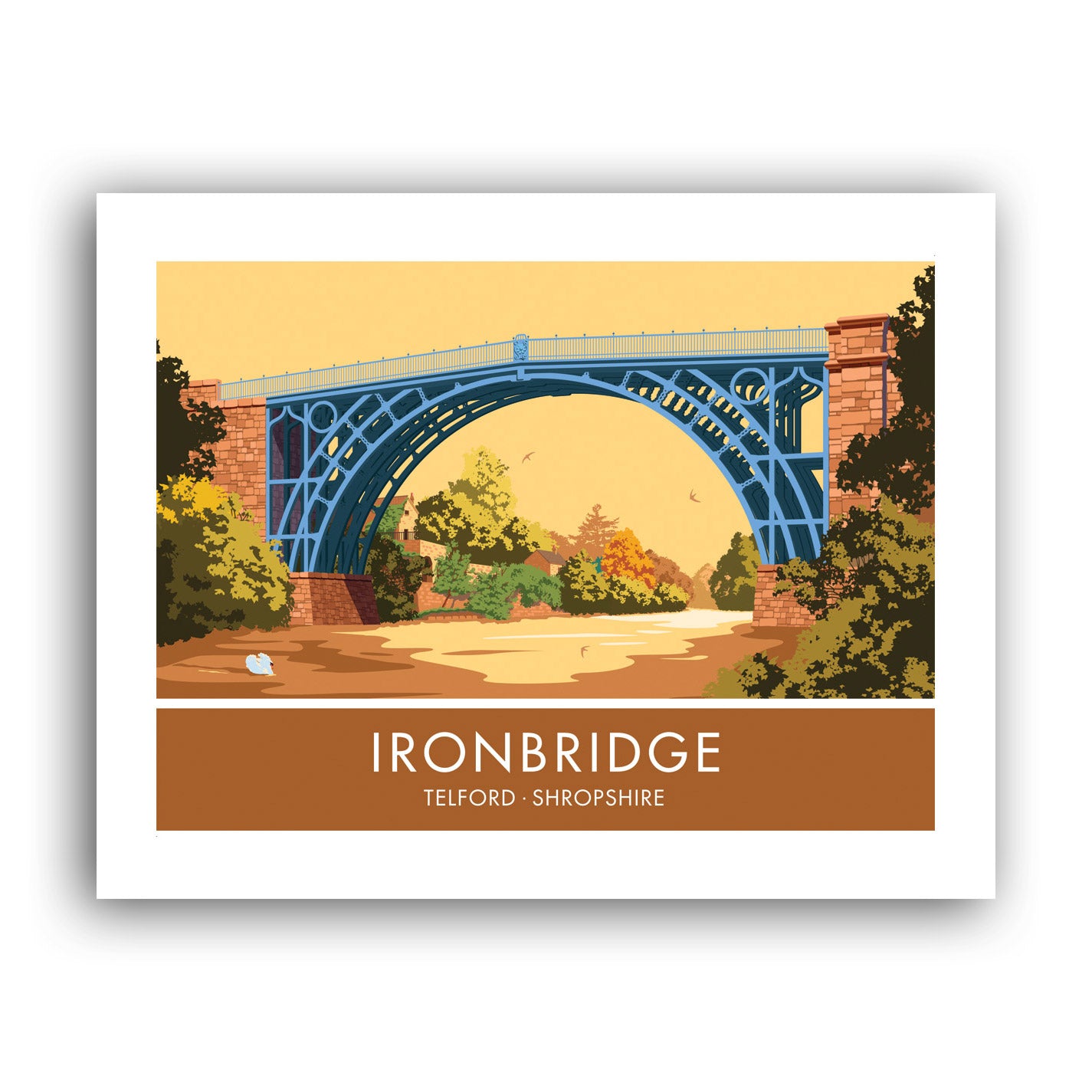 Ironbridge Art Print