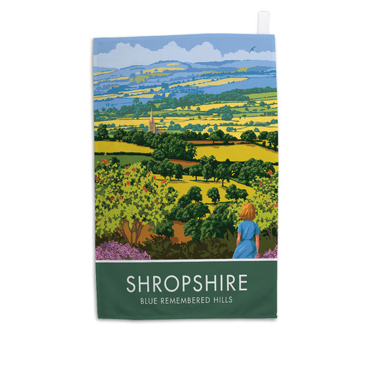 Shropshire Hills Tea Towel
