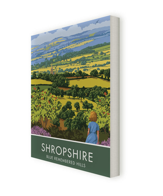 Shropshire Hills Canvas
