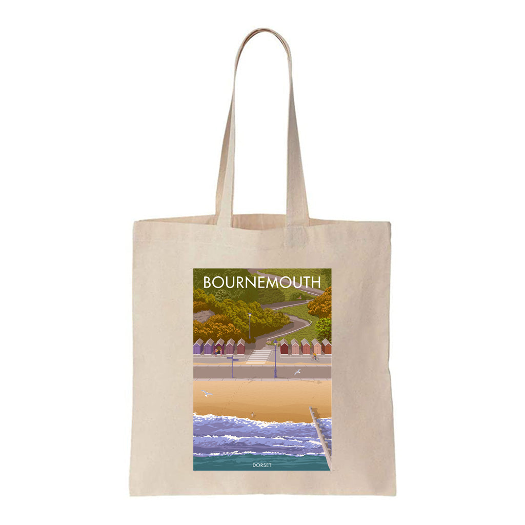 Bournemouth Huts Tote Bag