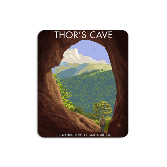Thor's Cave, Staffordshire Mouse Mat