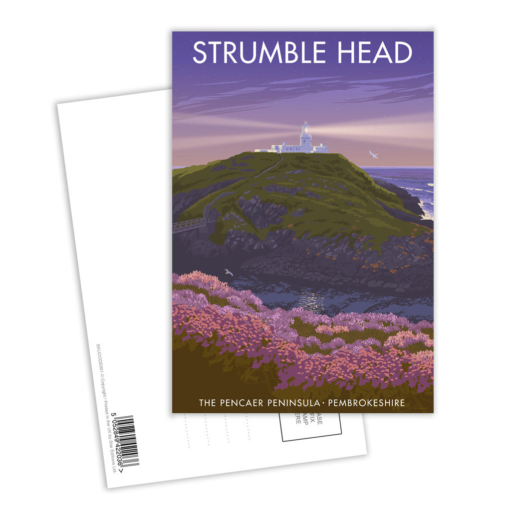 Strumble Head Postcard Pack of 8