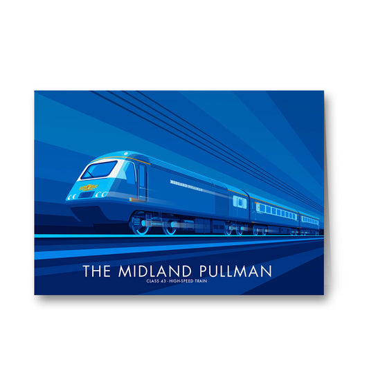 The Midland Pullman Greeting Card 7x5