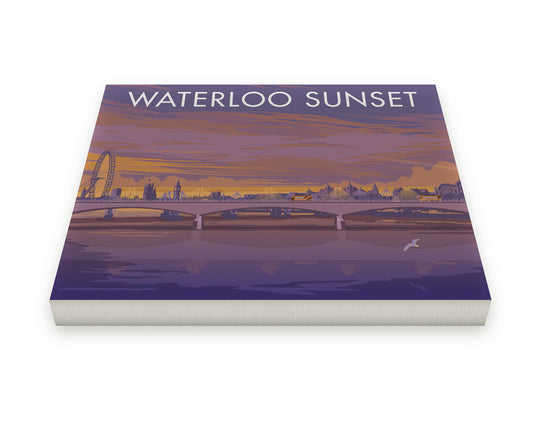 London, Waterloo Sunset Canvas