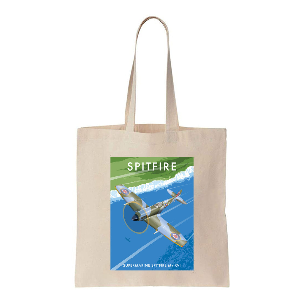 Spitfire, Supermarine Spitfire Mk Xvi Tote Bag