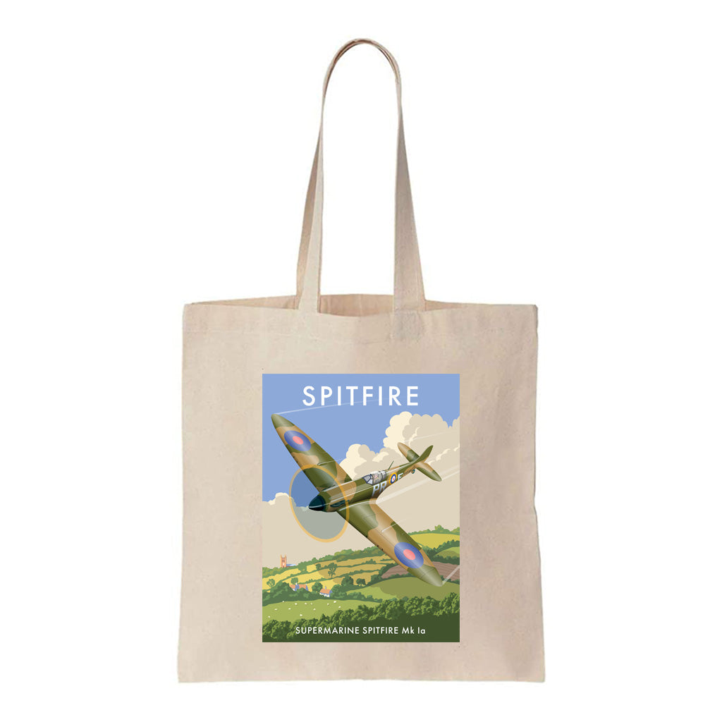 Spitfire, Supermarine Spitfire Mk Ia Tote Bag