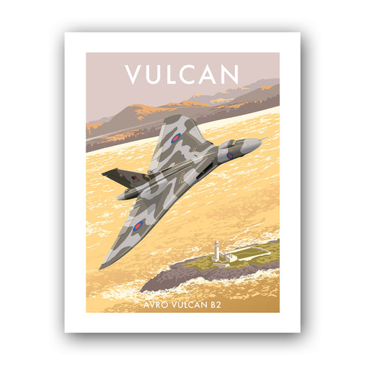 Vulcan, Avro Vulcan B2, London Art Print
