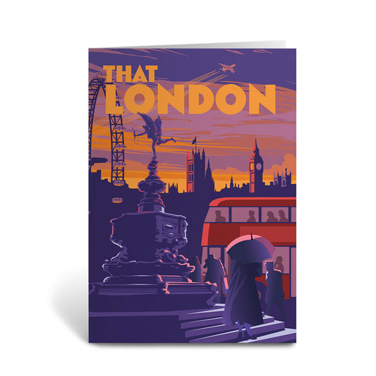That London Greeting Card 7x5