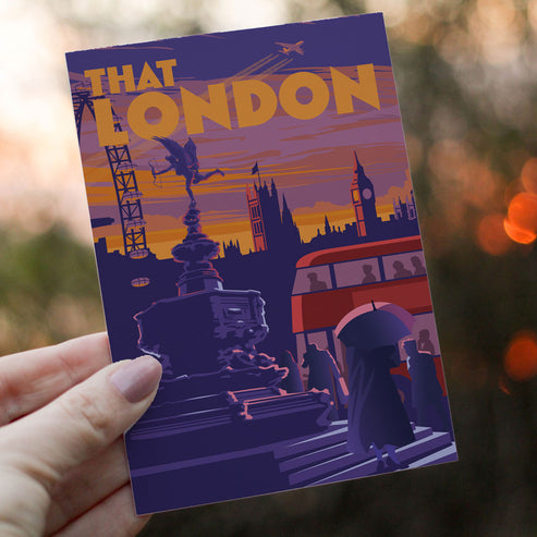 That London Postcard Pack of 8