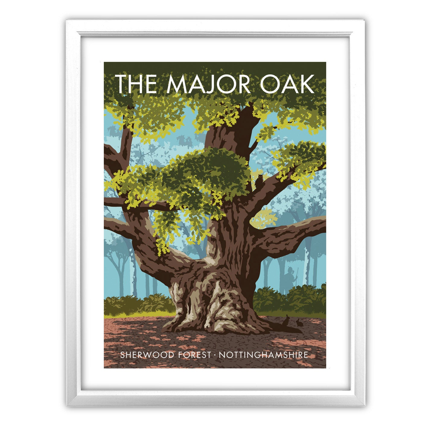 The Major Oak Art Print