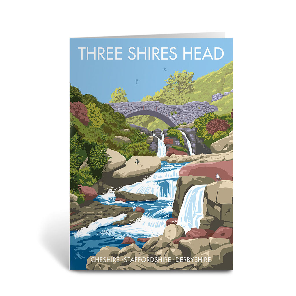 Three Shires Head Greeting Card 7x5