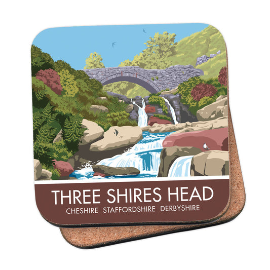 Three Shires Head Coaster
