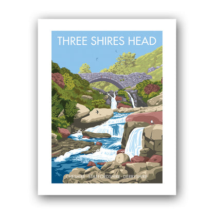 Three Shires Head Art Print