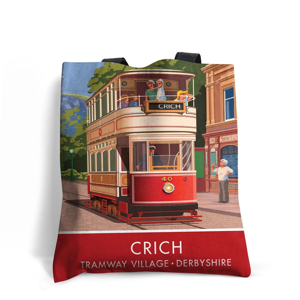 Crich, Tramway Village Premium Tote Bag