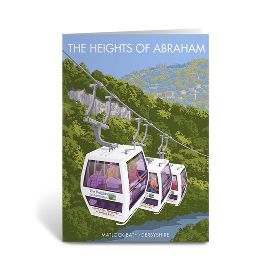 The Heights of Abraham Greeting Card 7x5
