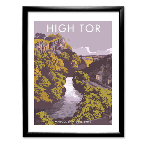 High Tor Art Print