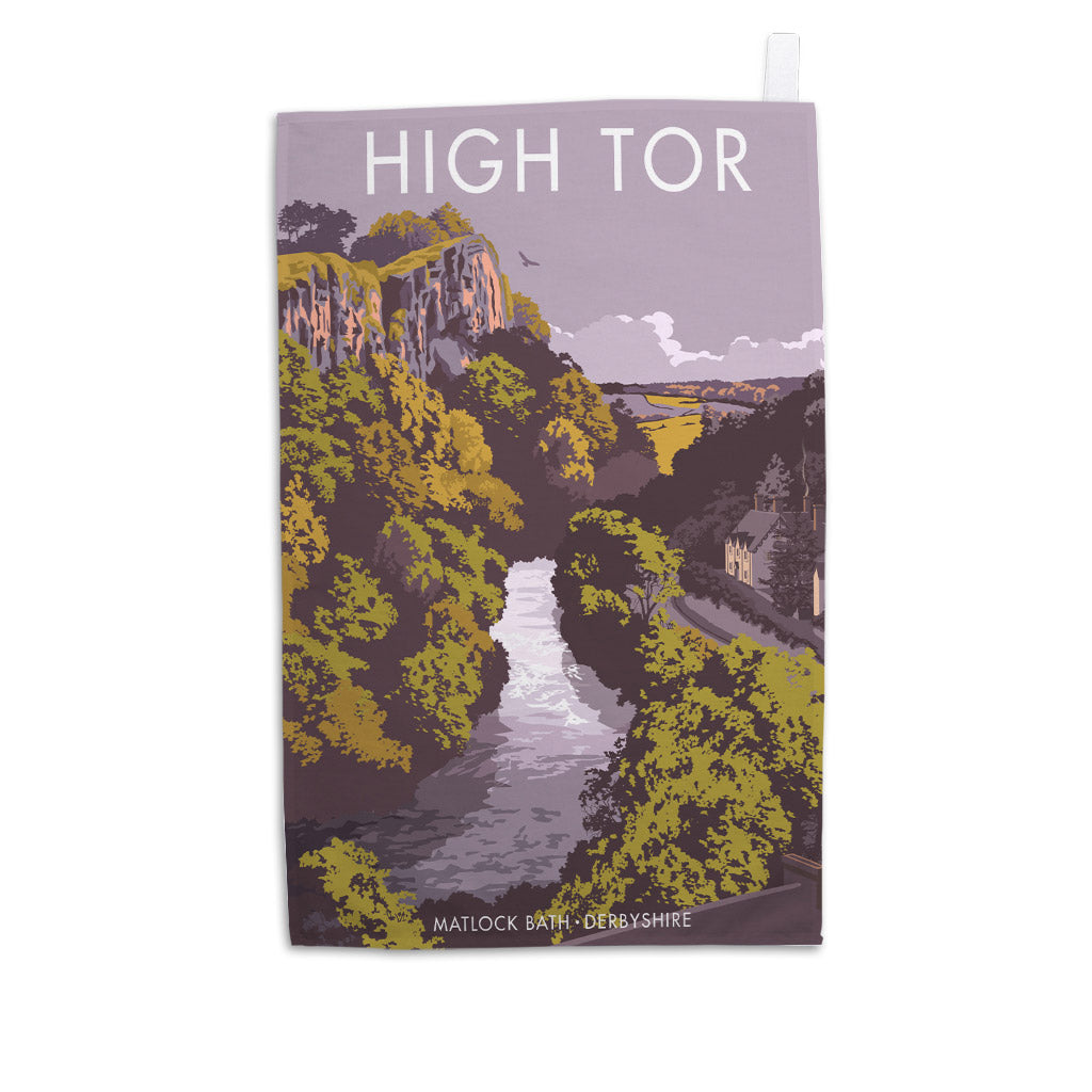High Tor Tea Towel