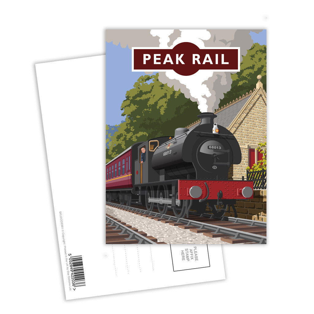 Peak Rail Postcard Pack of 8