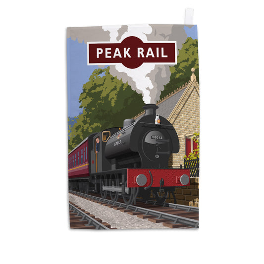 Peak Rail Tea Towel