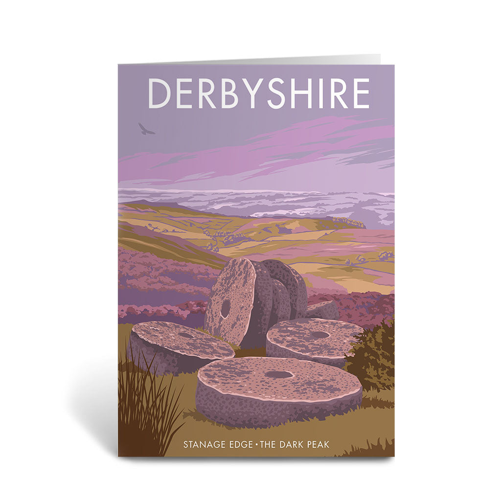 Derbyshire Greeting Card 7x5