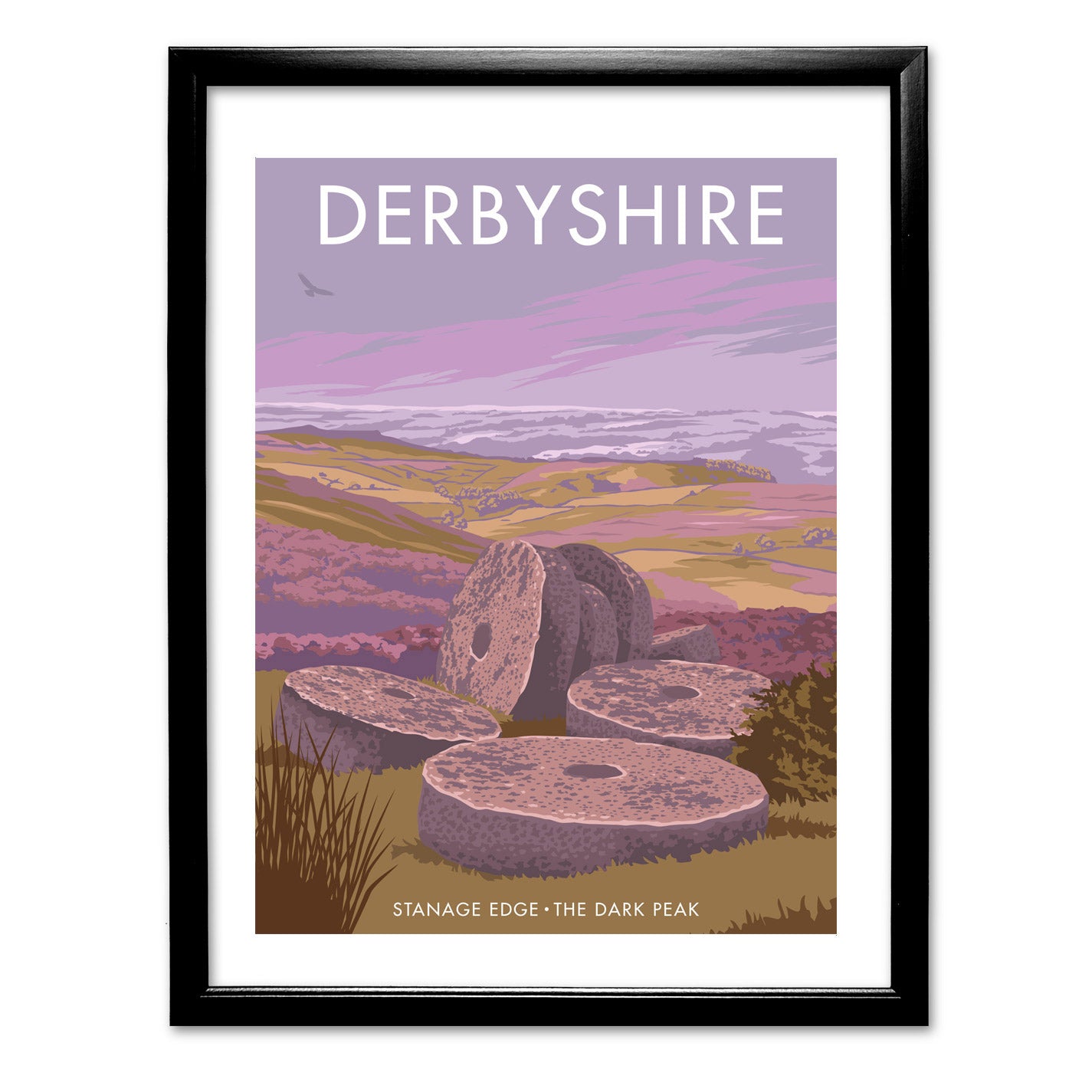 Derbyshire Art Print