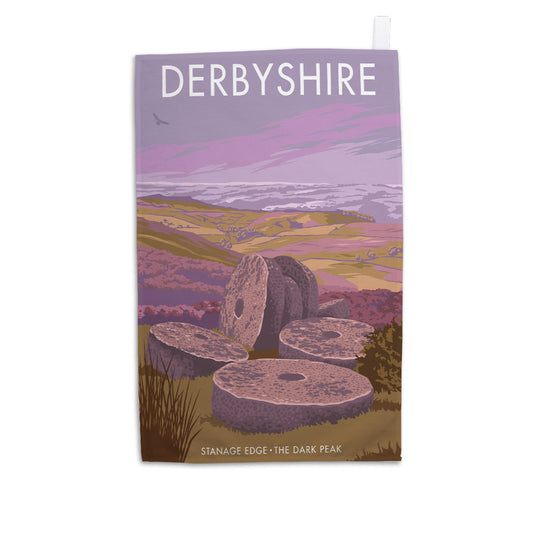 Derbyshire Tea Towel
