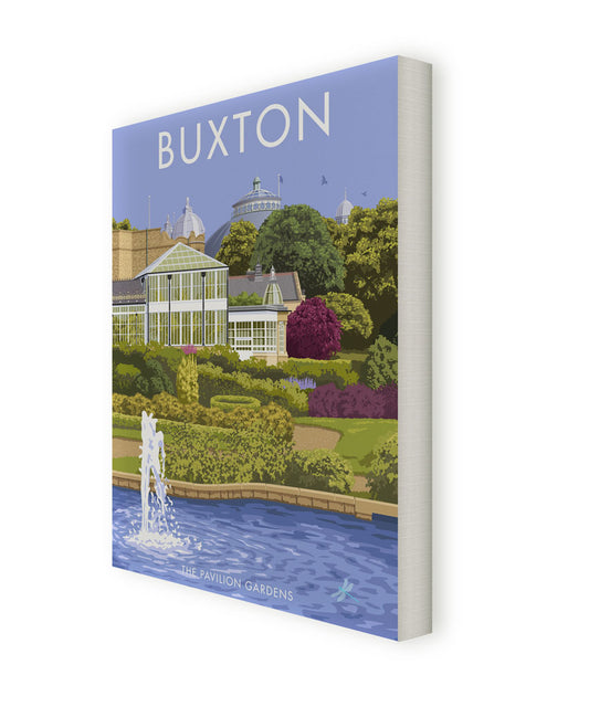 Buxton, The Pavilion Gardens Canvas