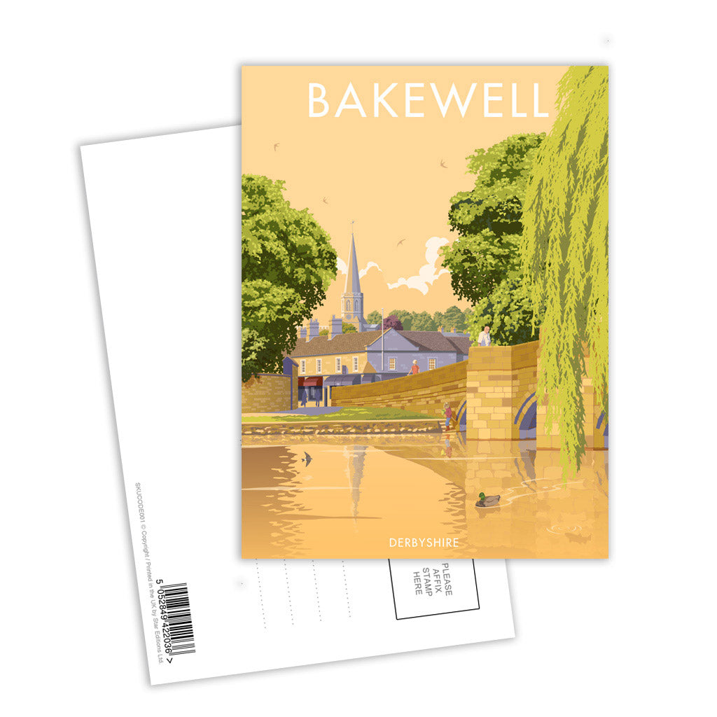 Bakewell Postcard Pack of 8
