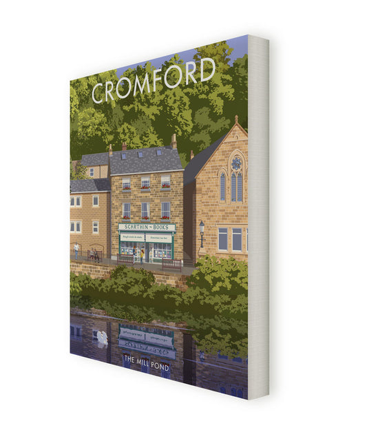 Cromford, The Mill Pond Canvas