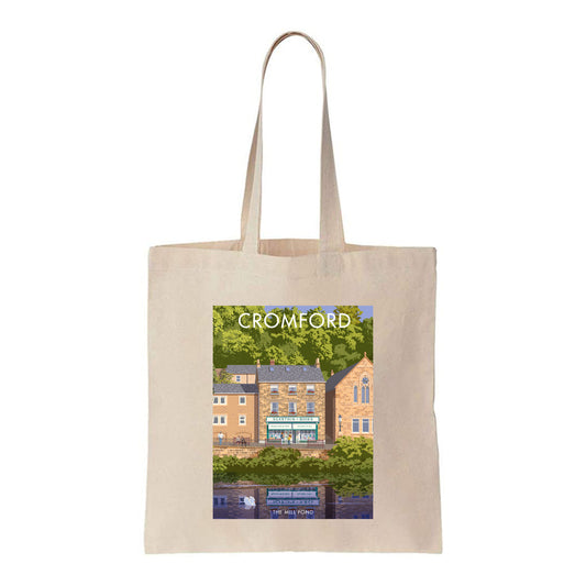Cromford, The Mill Pond Tote Bag