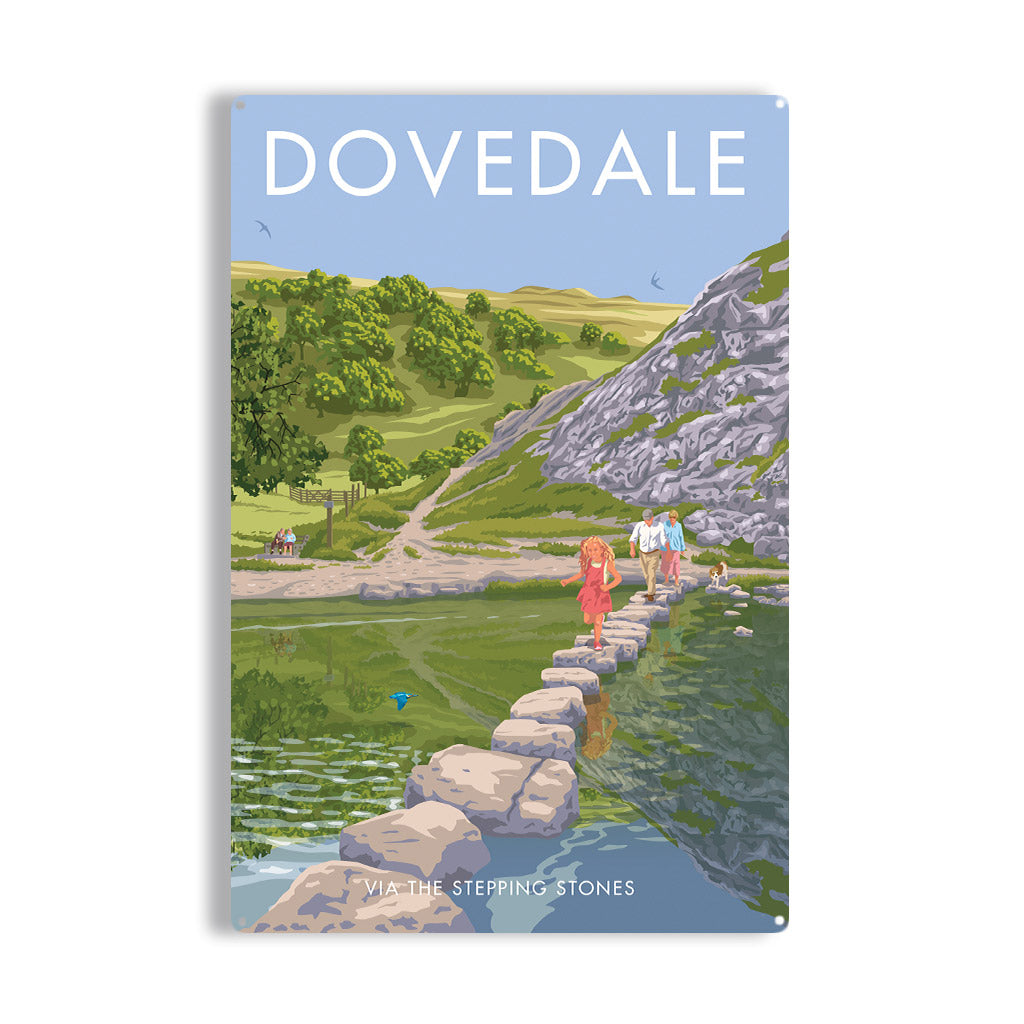 Dovedale Metal Sign